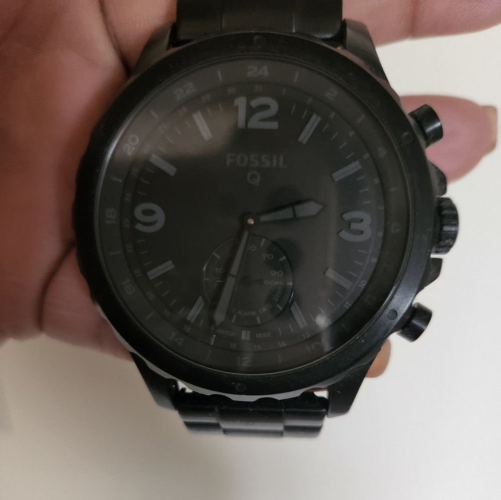 COPY - Brand New Fossil  Hybrid Smart Watch solid black
